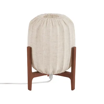 Prisma bordslampa - Dark ash-Natural, Mini Ø16x24,3 cm - Watt & Veke