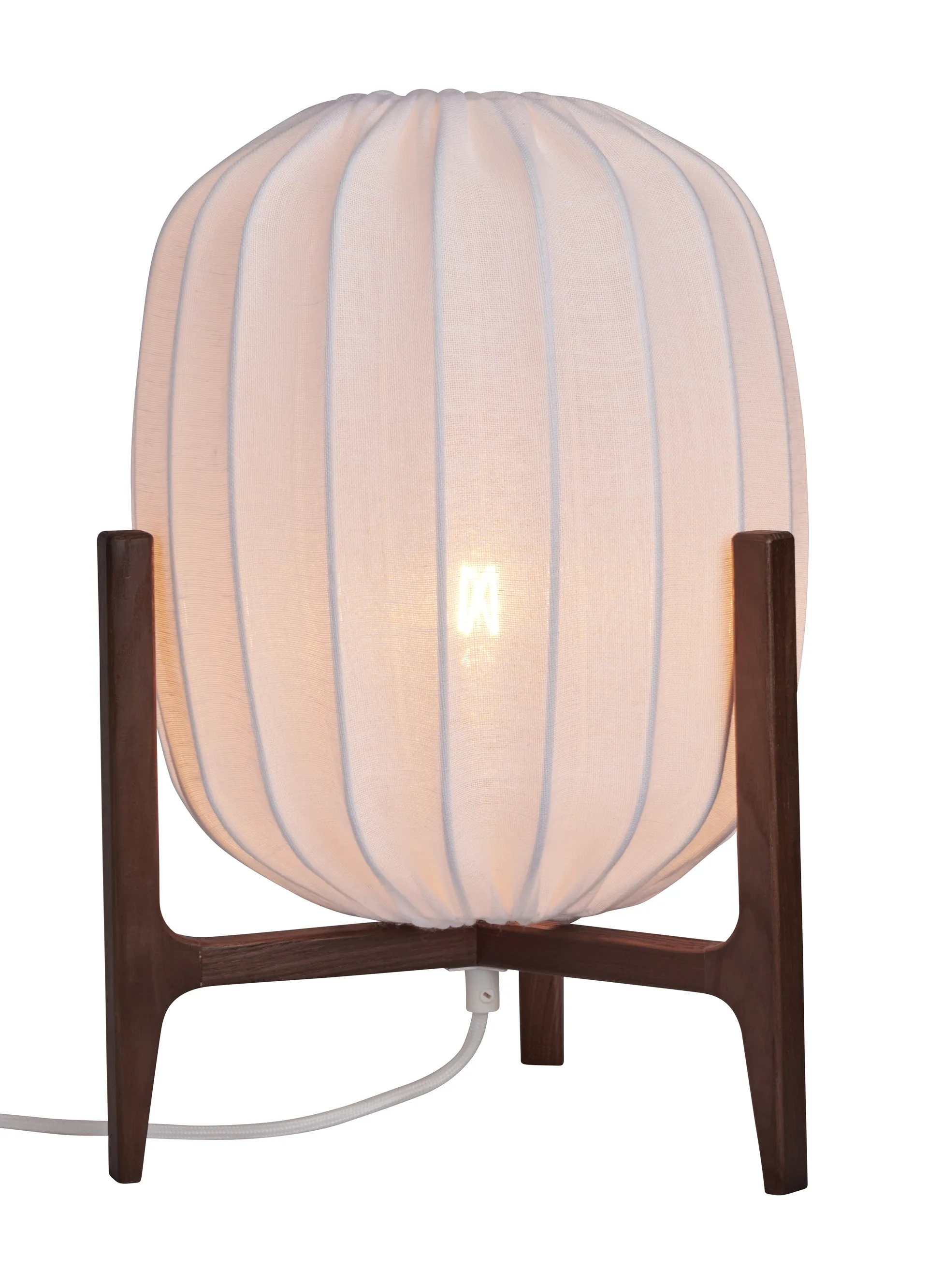 Prisma bordslampa, Dark ash-white, Ø27x42 cm Watt & Veke