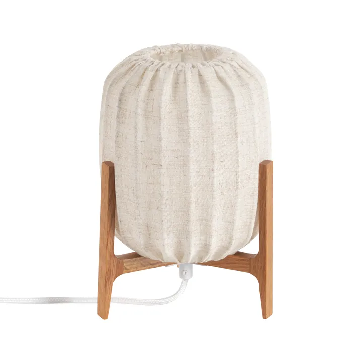 Prisma bordslampa - Oak-Natural, Mini Ø16x24,3 cm - Watt & Veke