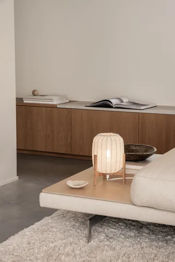 Prisma bordslampa - Oak-Natural, Mini Ø16x24,3 cm - Watt & Veke