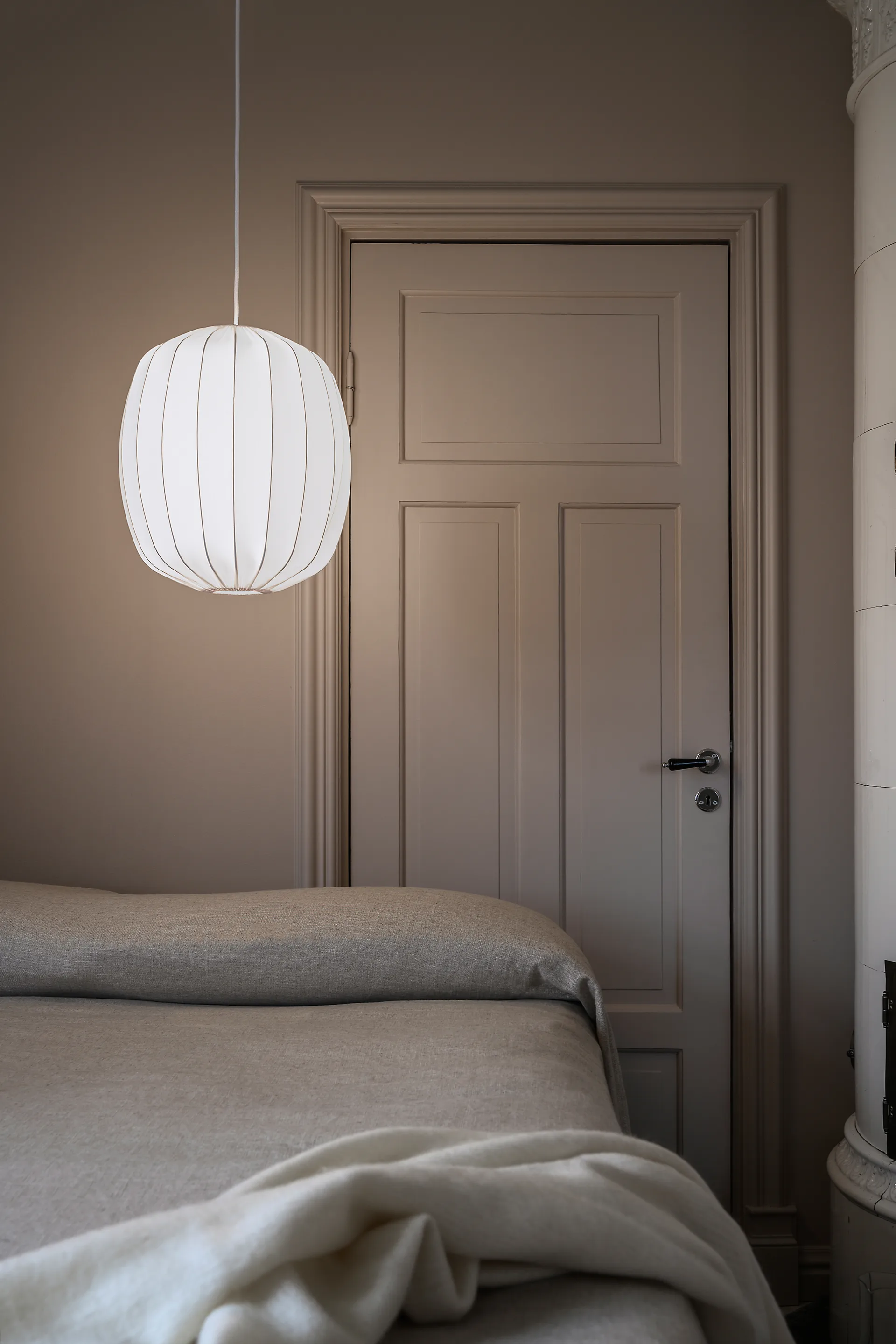 Prisma lampskärm Ø25 cm linne, Natural Watt & Veke