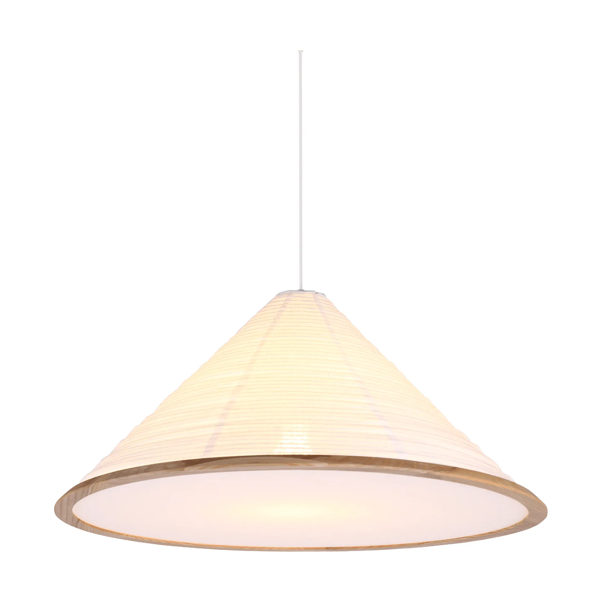 Shiro pendel, White, Ø60x29 cm Watt & Veke