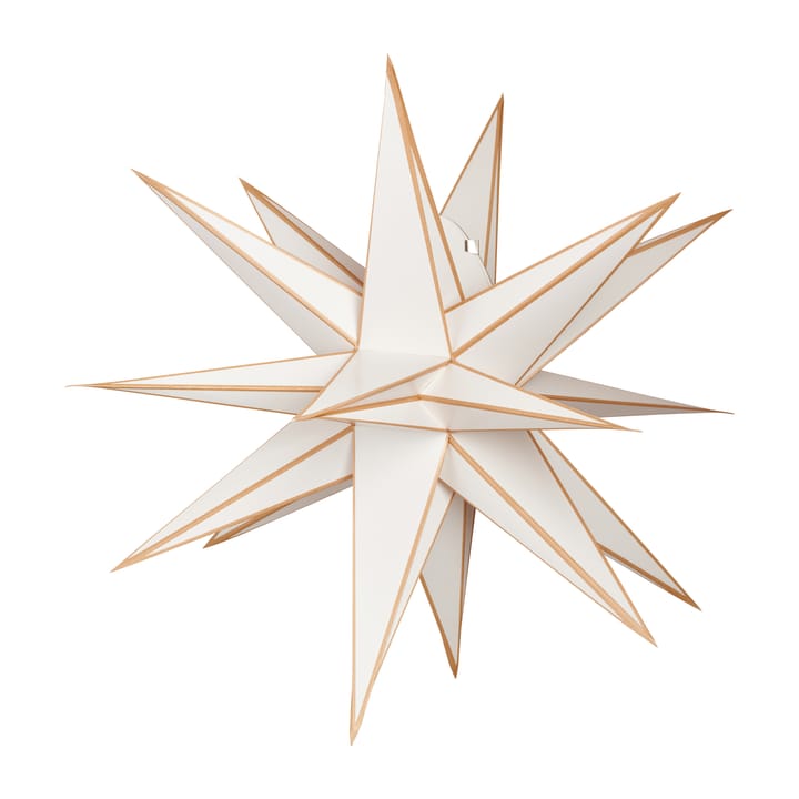 Sputnik adventsstjärna Ø60 cm, Vit-guld Watt & Veke