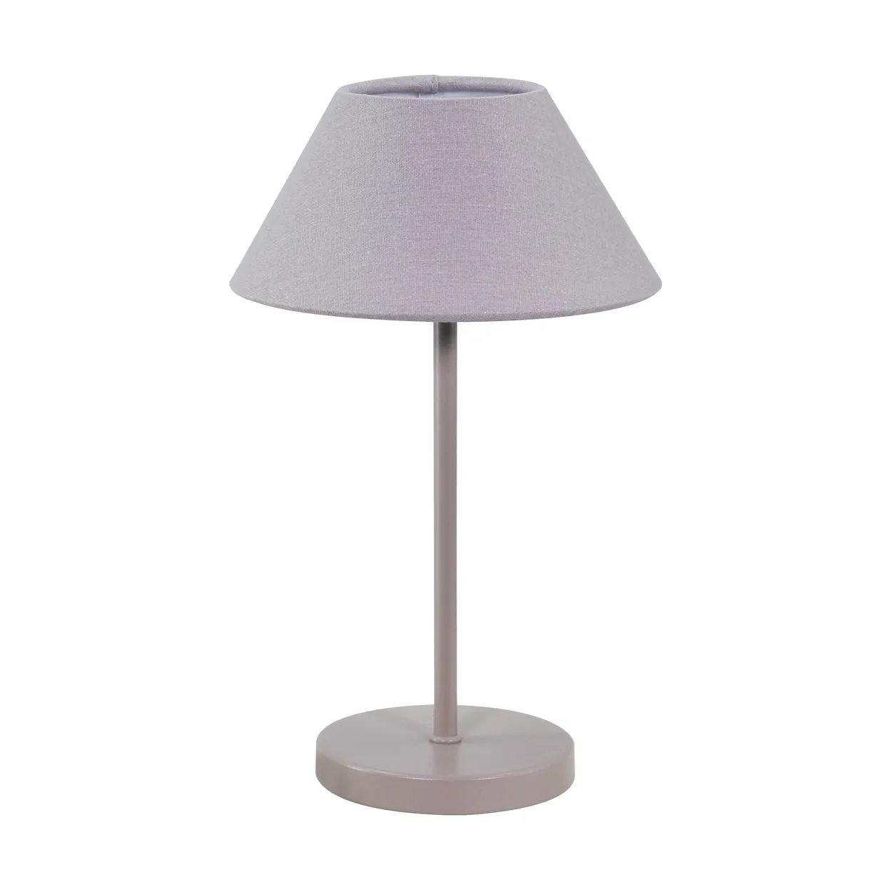Watt & Veke Teya bordslampa portabel Warm grey Ø15×26 cm