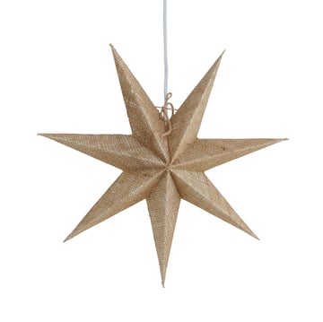 Läs mer om Watt & Veke Vera adventsstjärna Ø44 cm Jute