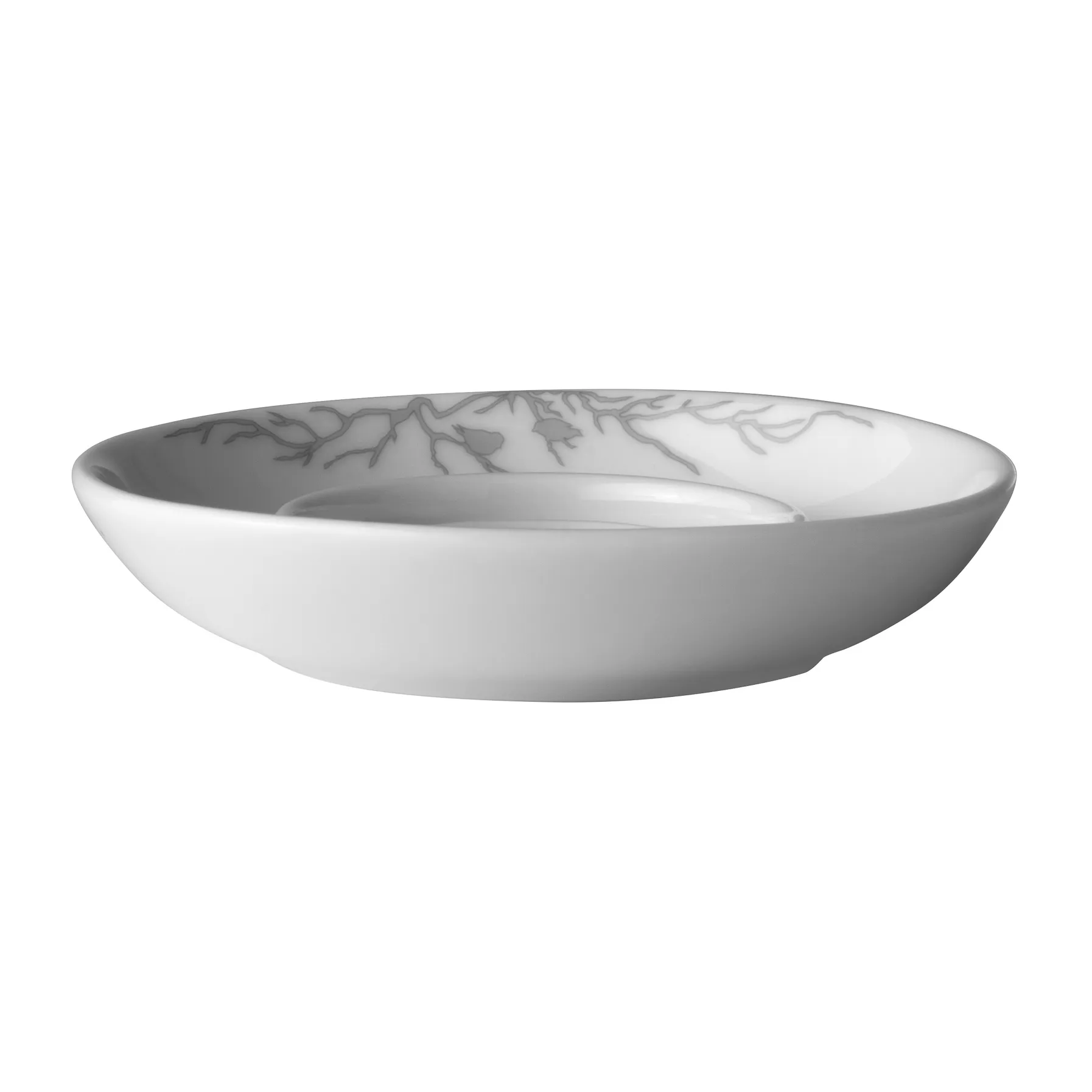 Alv ljusstake Ø14 cm, Vit-grå Wik & Walsøe