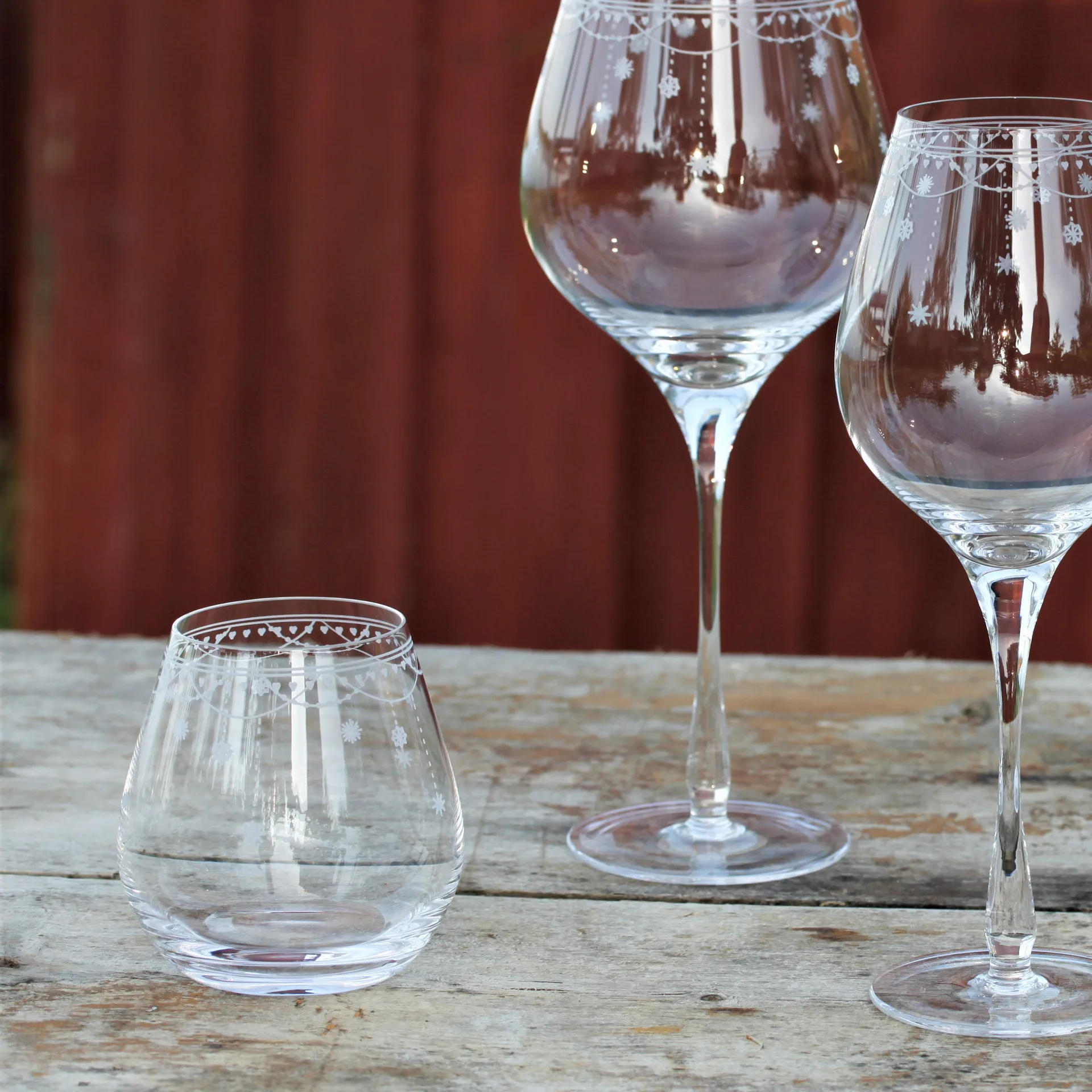 Julemorgen dricksglas, 35 cl Wik & Walsøe