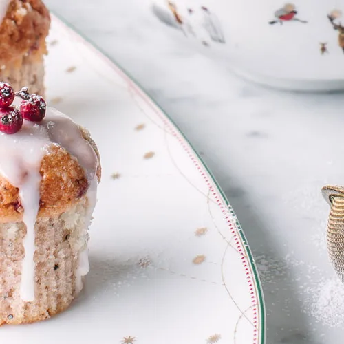 Julemorgen serveringsfat ovalt, 45 cm Wik & Walsøe