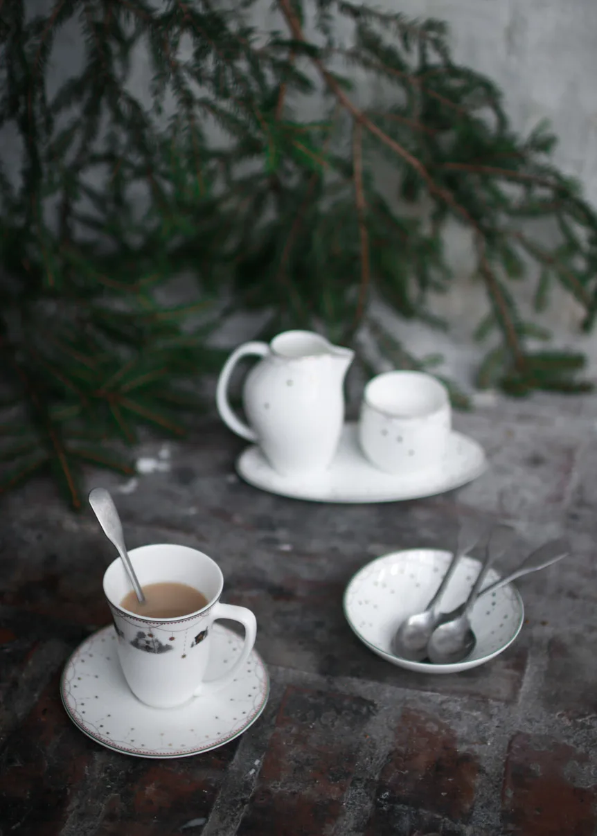 Julemorgen Story & Garlander liten skål 2-pack, Ø12 cm Wik & Walsøe