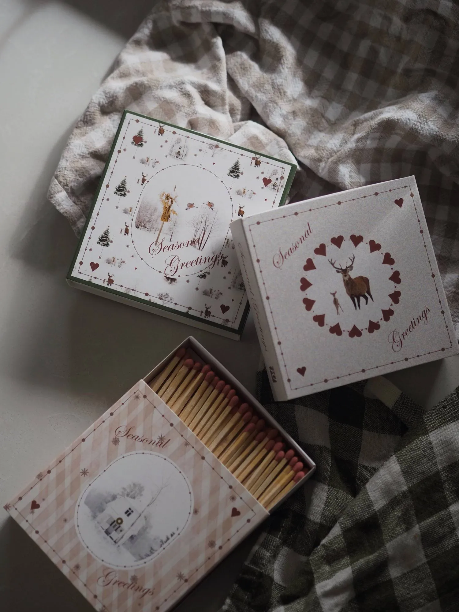 Julemorgen tändstickor, Julgran Wik & Walsøe