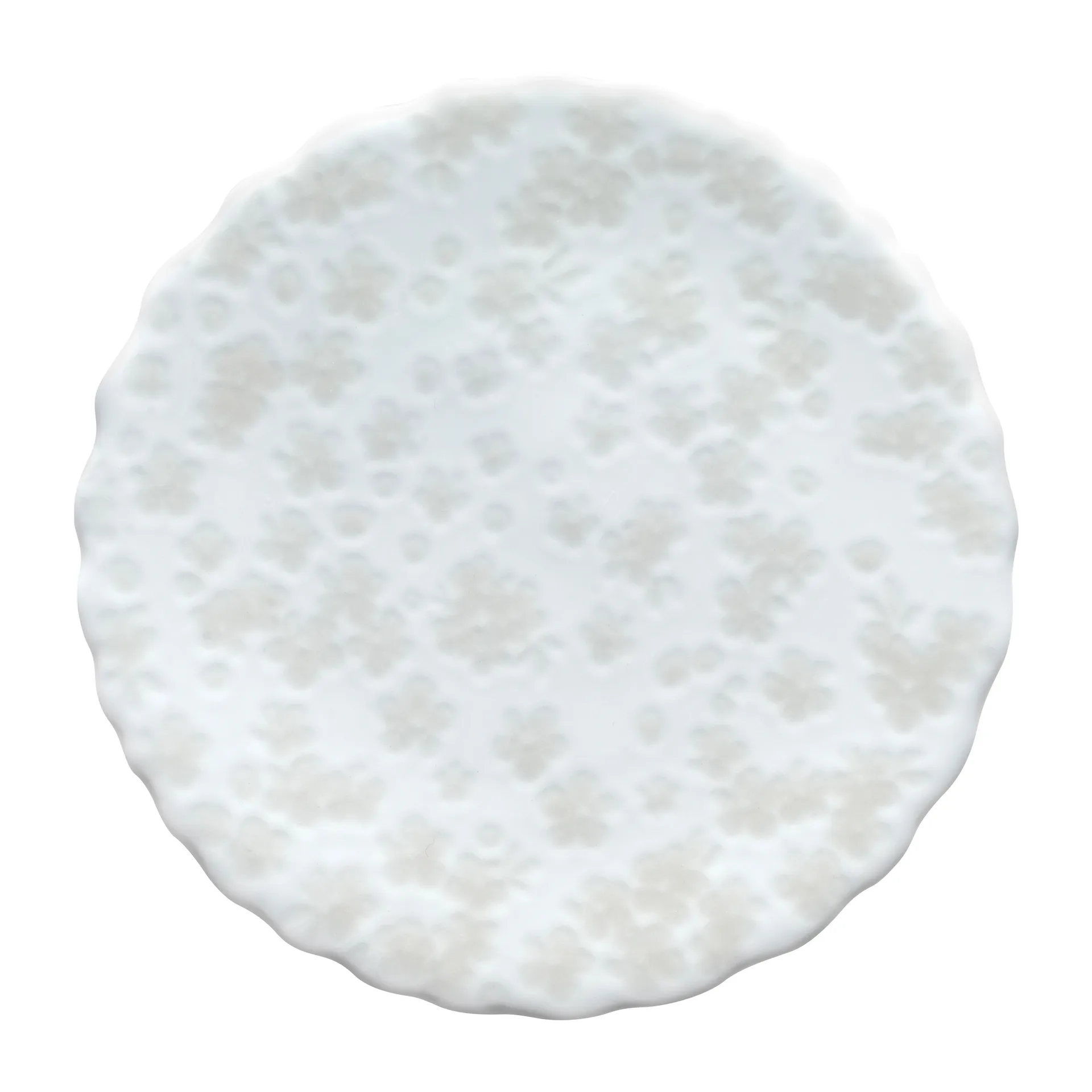 Slåpeblom tallrik Ø13 cm, Grå Wik & Walsøe