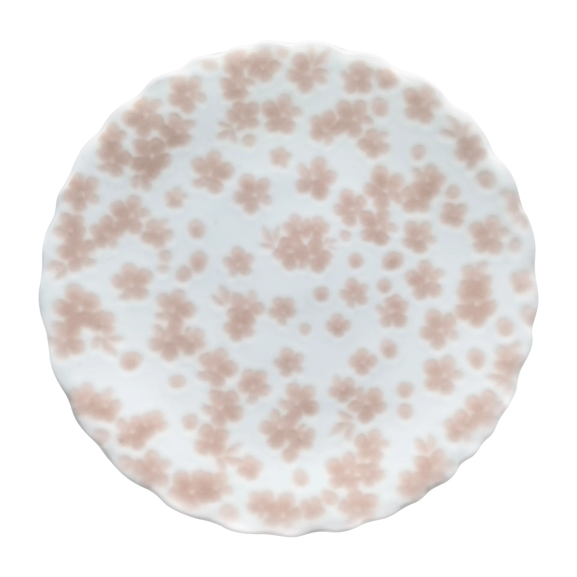 Slåpeblom tallrik Ø13 cm, Rosa Wik & Walsøe