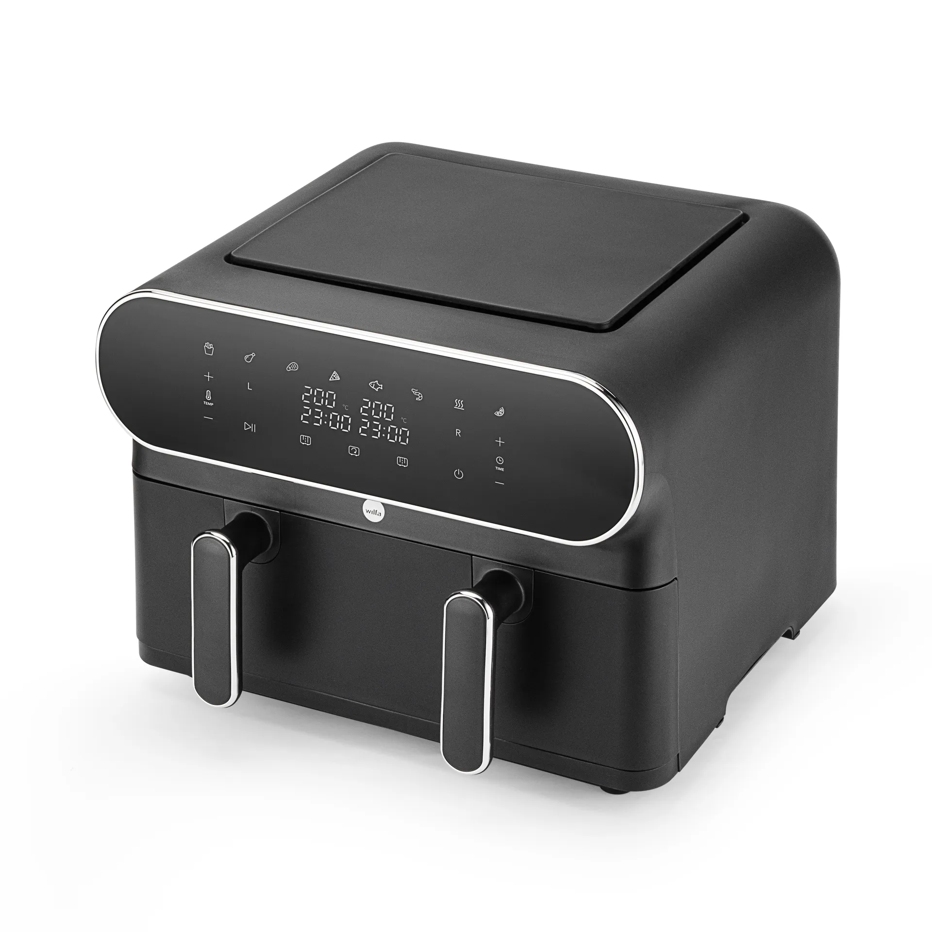 AF-2x50 dual zone airfryer 11 L, Svart Wilfa