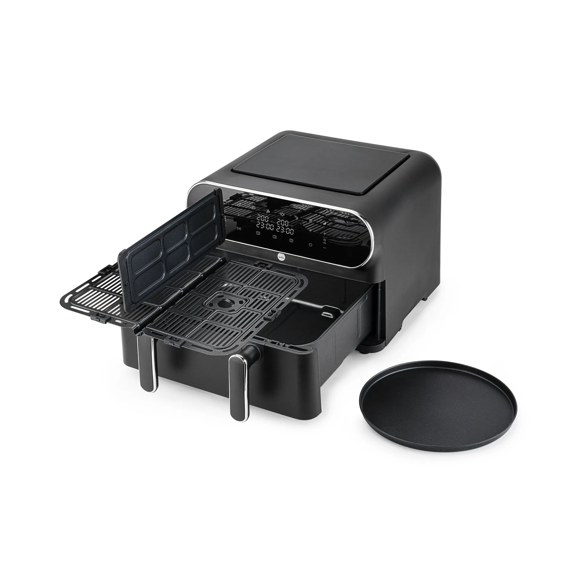 AF-2x50 dual zone airfryer 11 L, Svart Wilfa