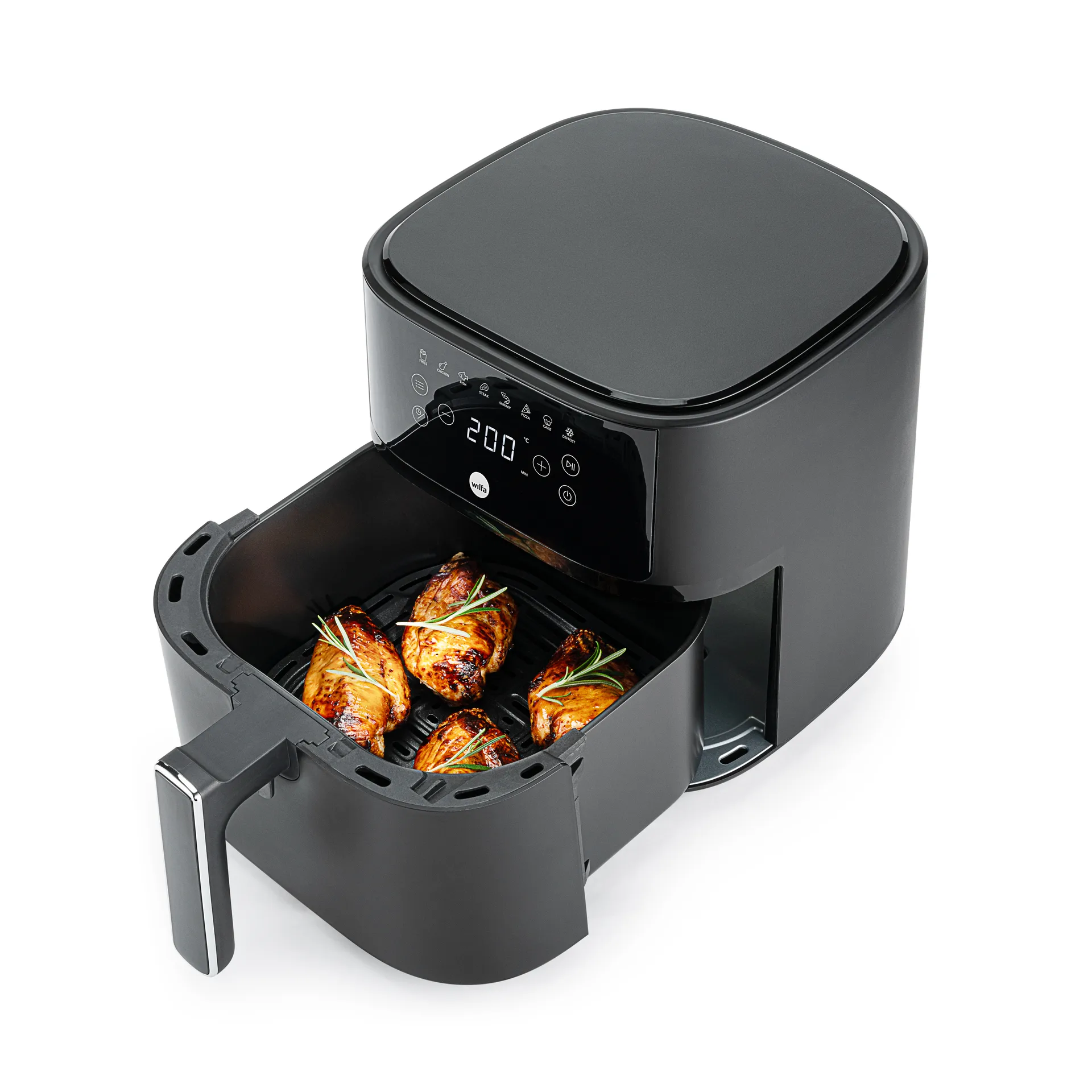 AF-60B daily airfryer 6 L, Svart Wilfa
