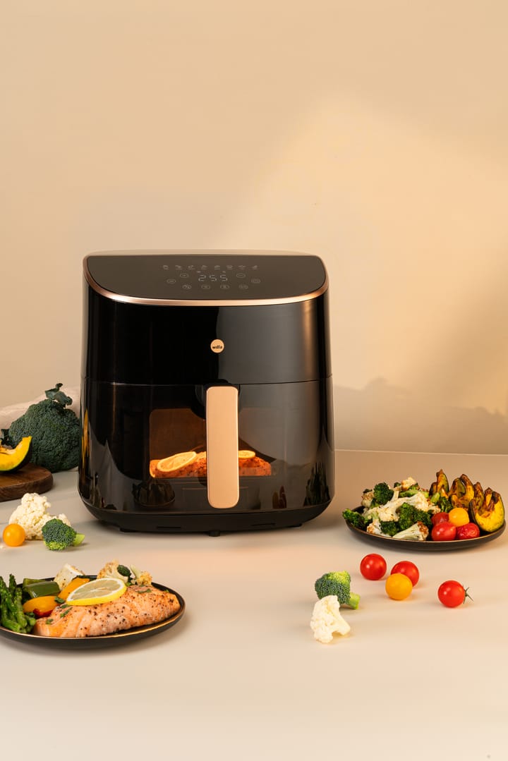 AFD-80 daily airfryer XL 8 L, Svart Wilfa