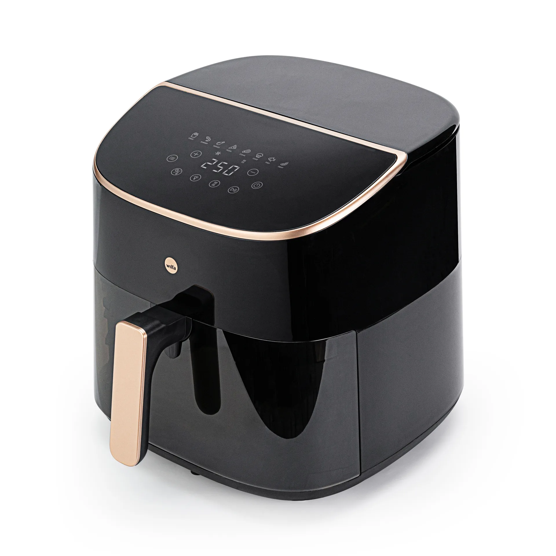 AFD-80 Split airfryer XL 8 L, Svart Wilfa