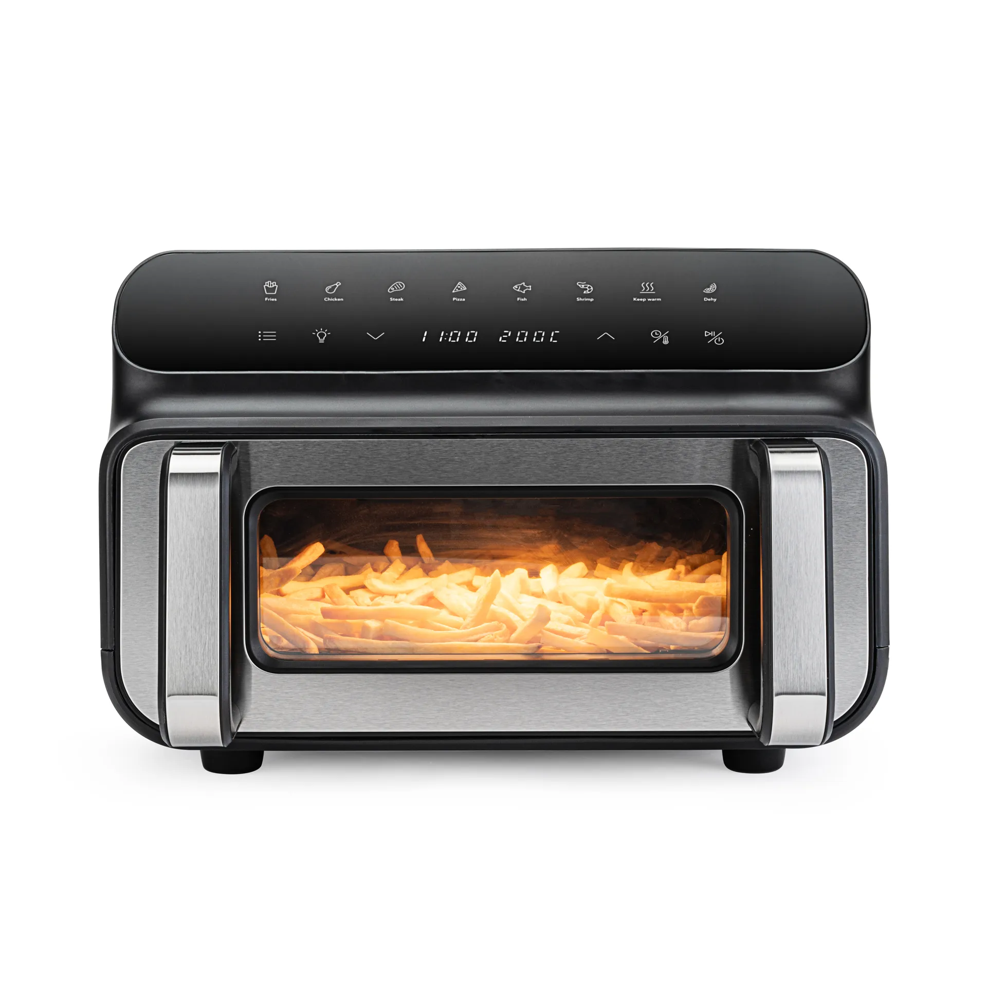 AFG-10 Dualfry Grill airfryer 10 L, Svart Wilfa