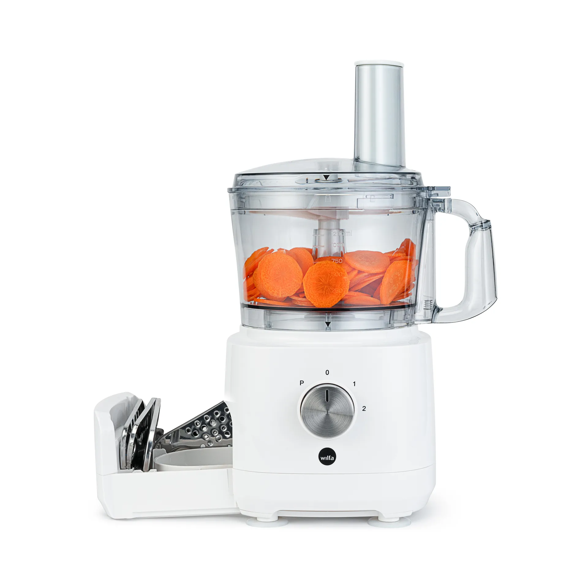 FP2-1000W easy matberedare 1,2 L, Vit Wilfa