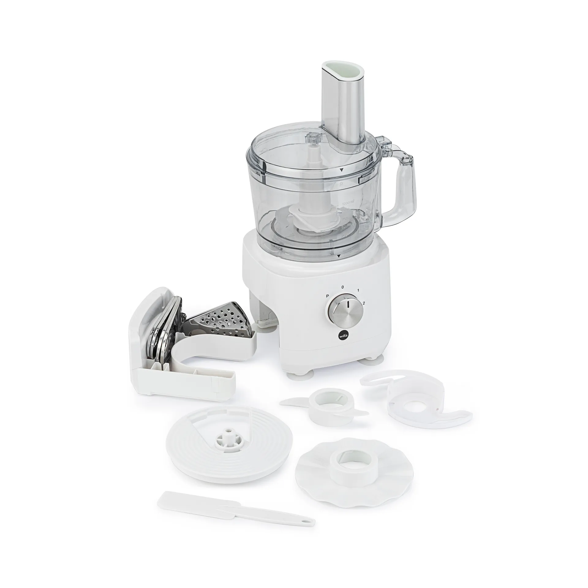 FP2-1000W easy matberedare 1,2 L, Vit Wilfa