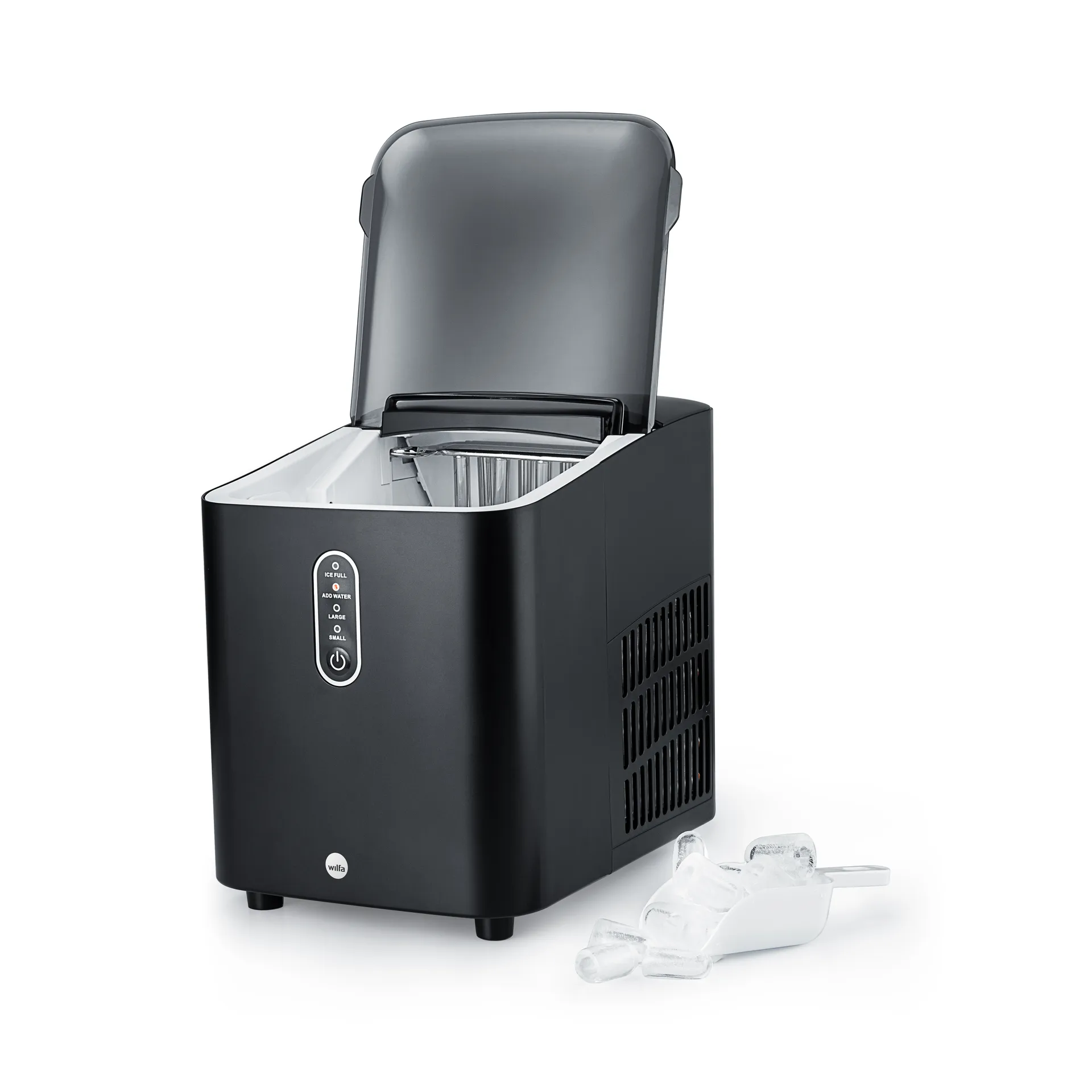 Glacier ICM1-600 isbitsmaskin, Svart Wilfa