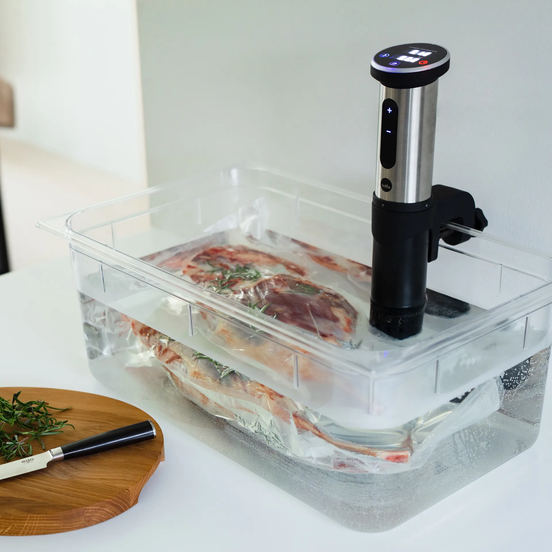 SVS-1200S Sous Vide creek cirkulator, Silver Wilfa