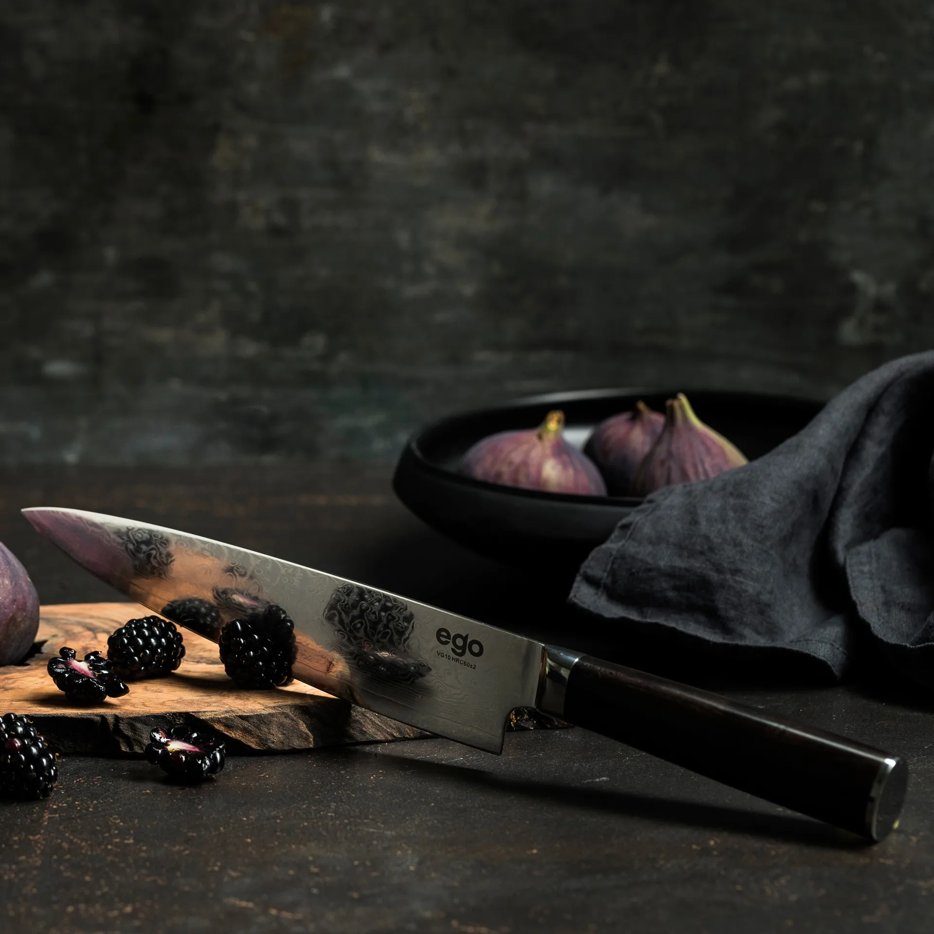 VG10 kockkniv, 20 cm Wilfa