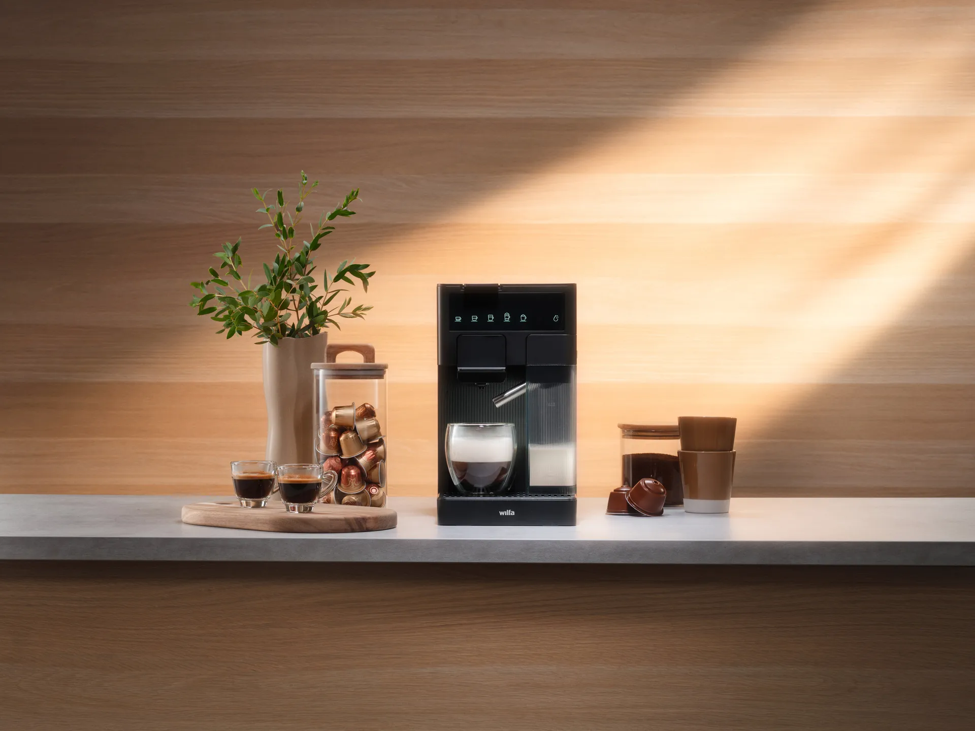 Volo MMA1T-TCM20 multi kaffemaskin, Svart Wilfa