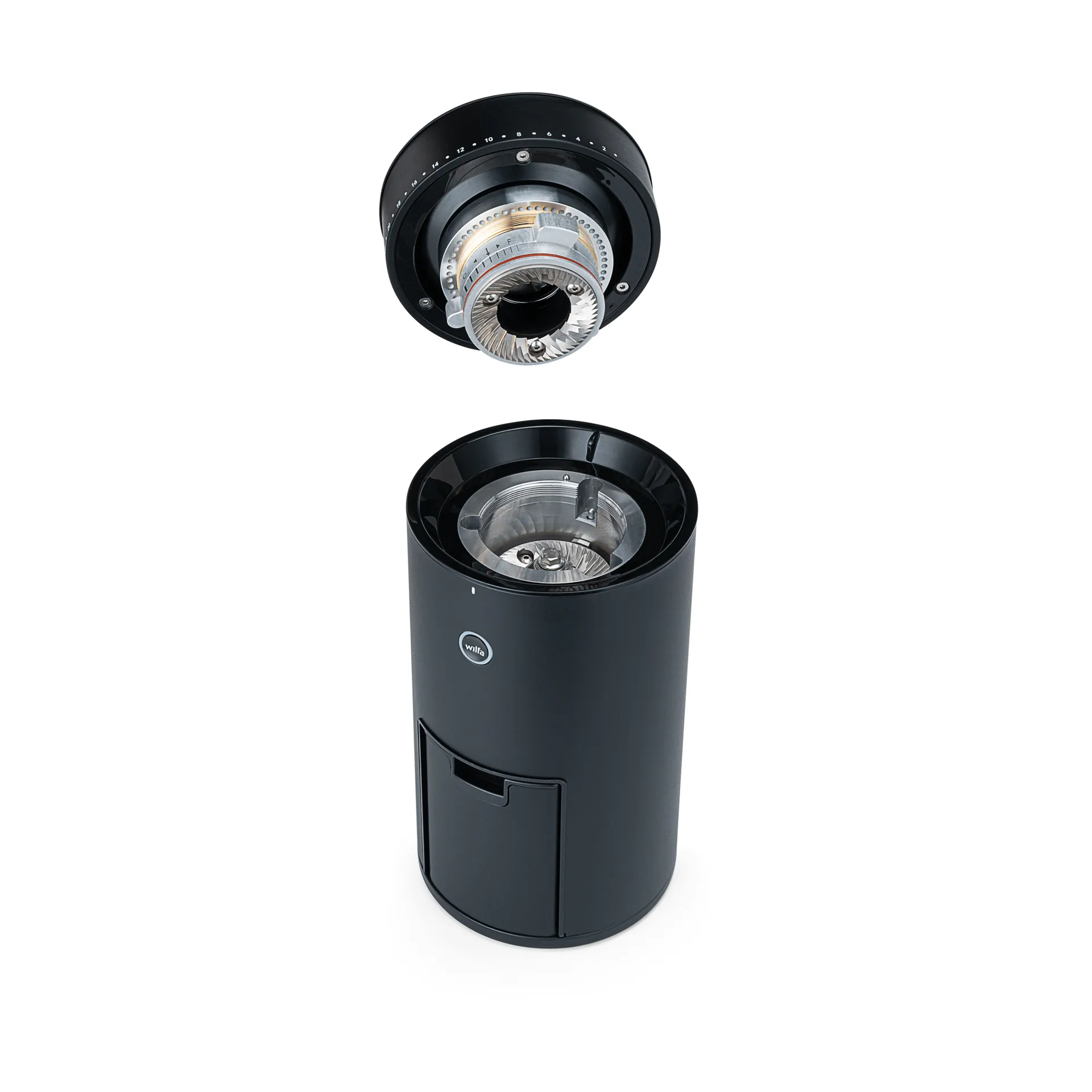 Wilfa CG4B-S150 Uniform Evo kaffekvarn, Svart Wilfa