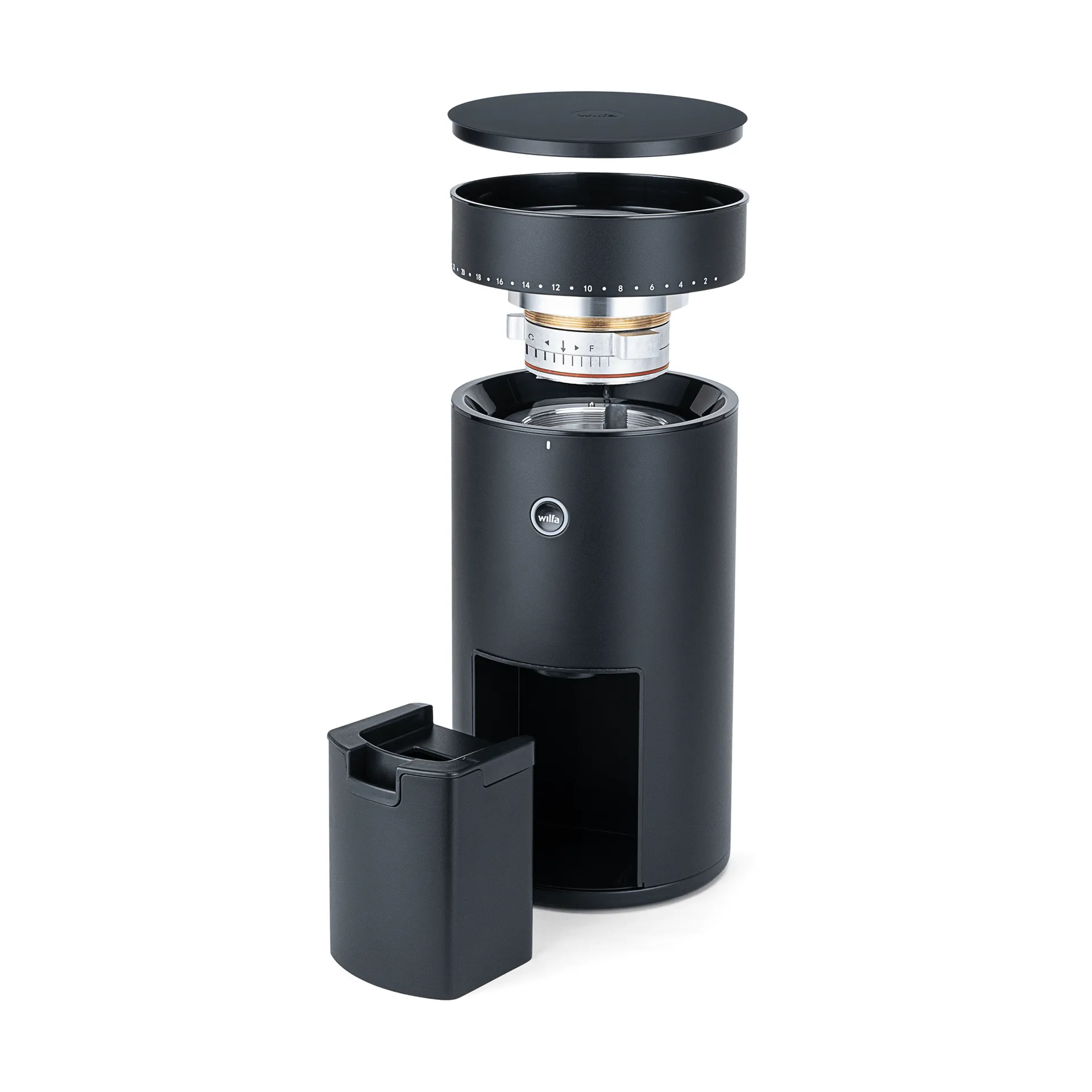Wilfa CG4B-S150 Uniform Evo kaffekvarn, Svart Wilfa