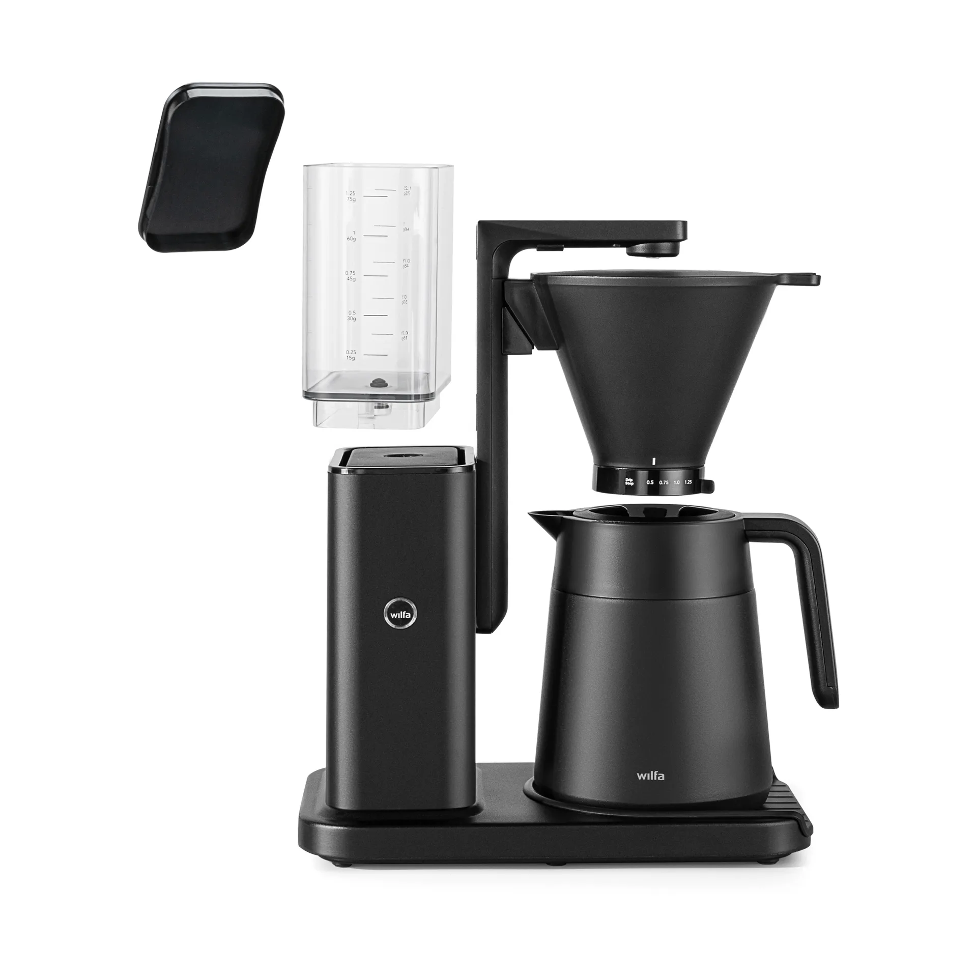 Wilfa CM10AB-T125 Zense Alux kaffebryggare, Svart Wilfa