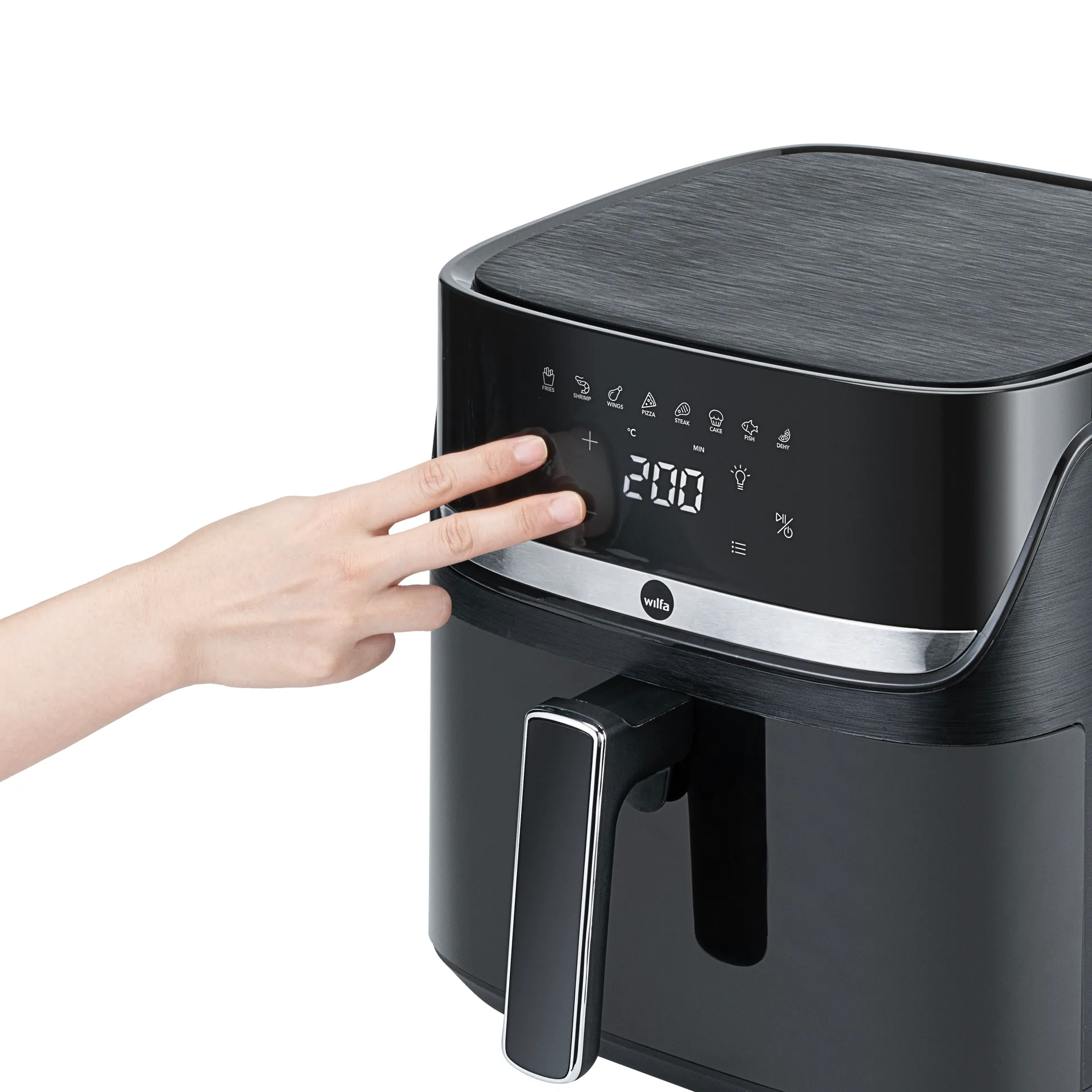 Wilfa Crispier airfryer, Svart, 8 L Wilfa