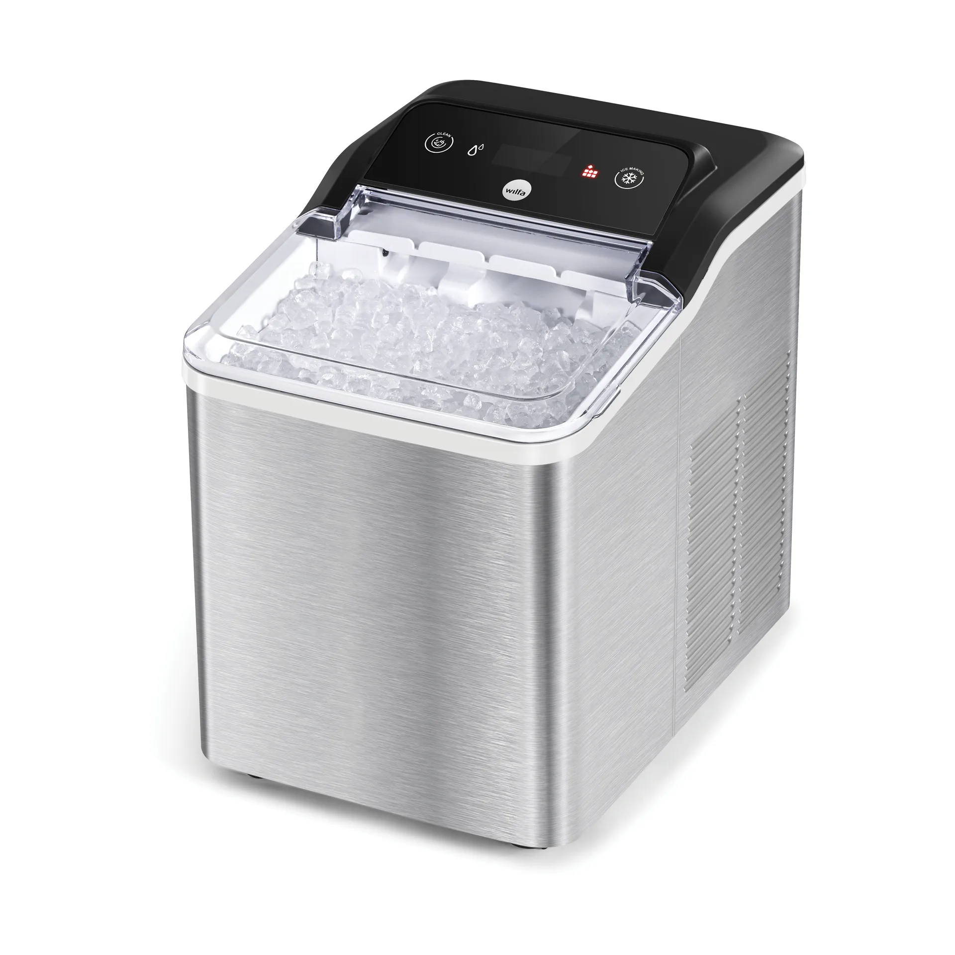 Wilfa Frost isbitsmaskin nugget, Rostfritt stål, 1,4 L Wilfa