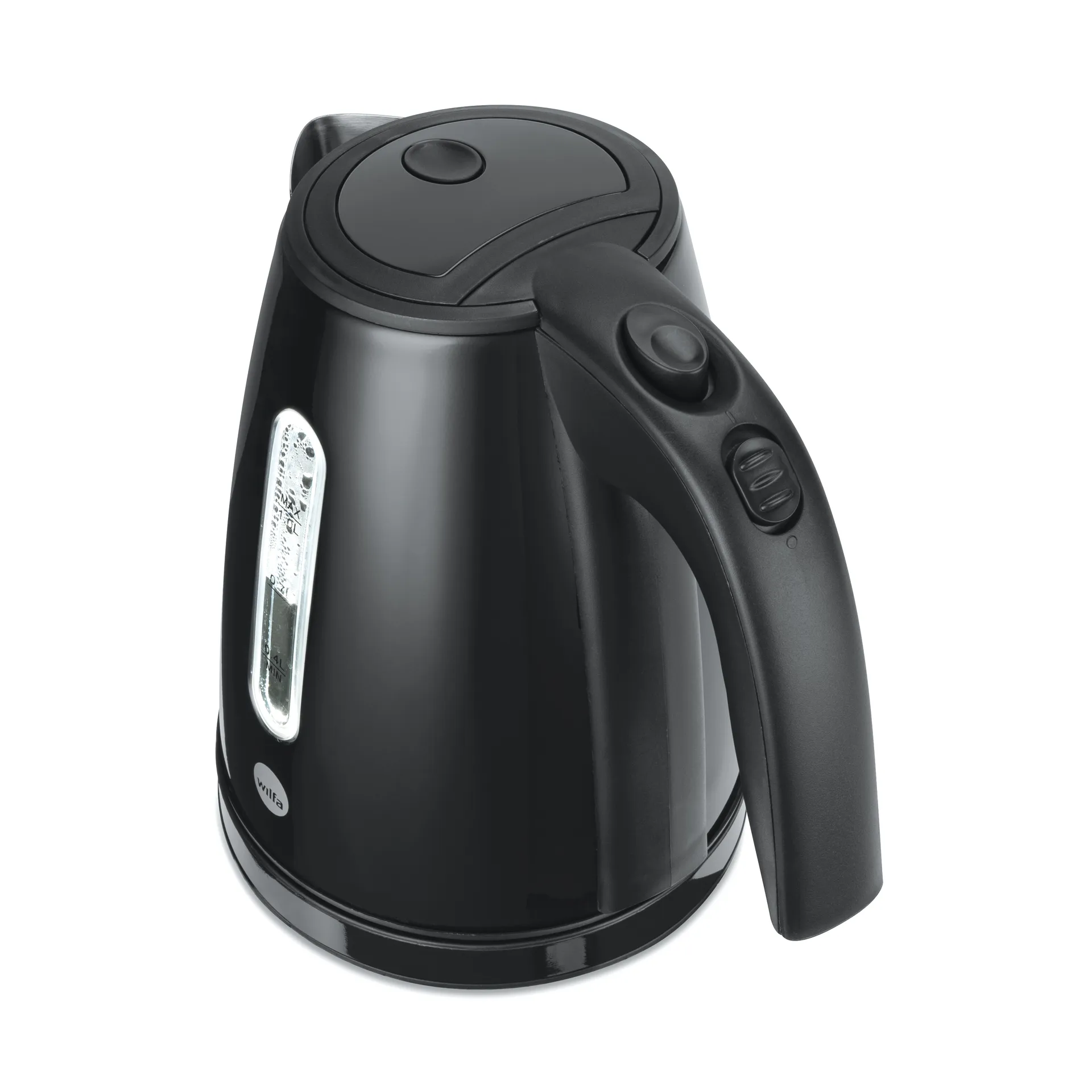 WK2GB-1500 rapids mini vattenkokare 1 L, Svart Wilfa