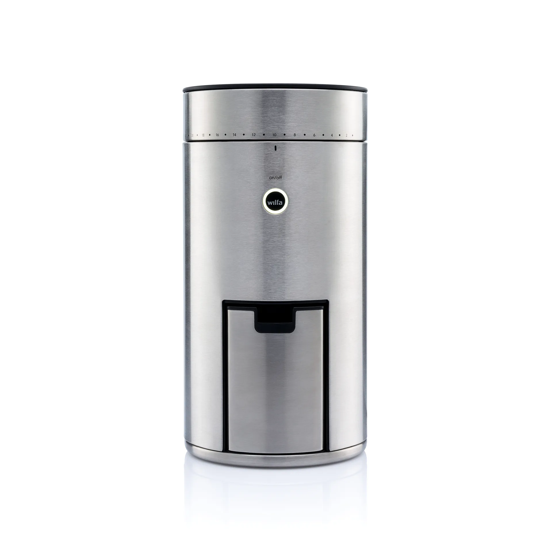 WSFB-100S kaffekvarn, Silver Wilfa