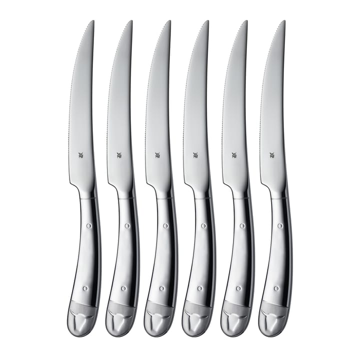 Geschenkidee grillkniv 6 delar - Rostfritt stål - WMF