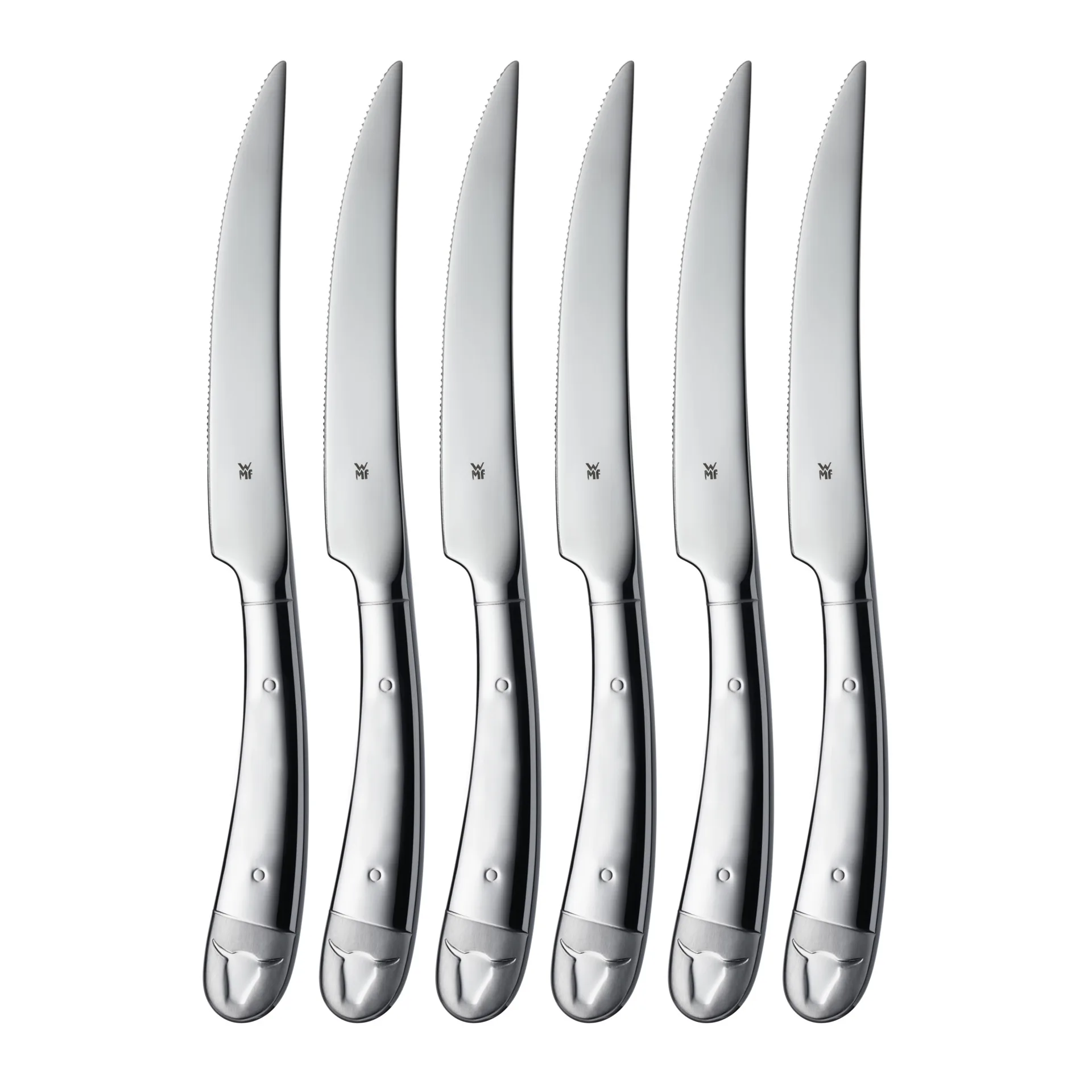 Geschenkidee grillkniv 6-pack, Rostfritt stål WMF