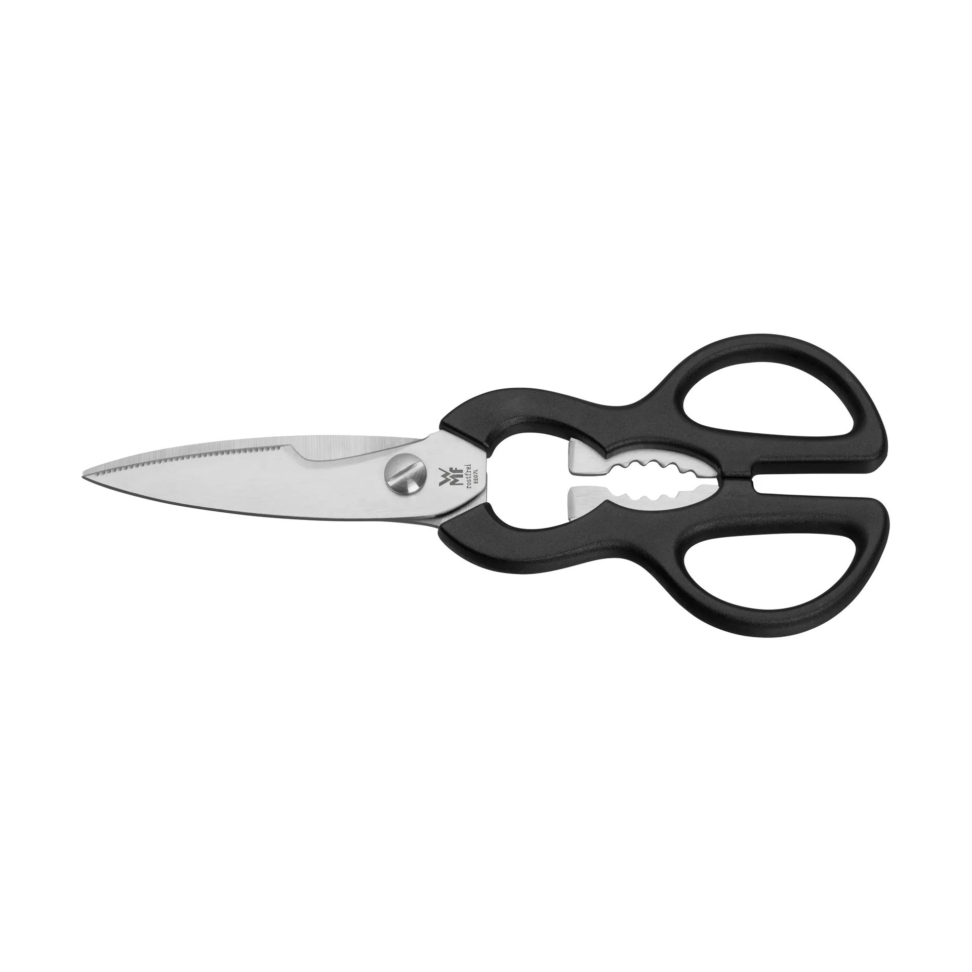 Kineo knivblock med 4 knivar och sax, Rostfritt stål WMF