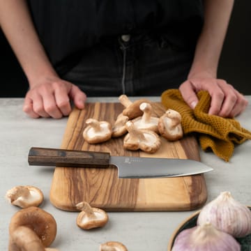 Hana santokukniv 12,5 cm - Rostfritt stål-pakkaträ - Yaxell