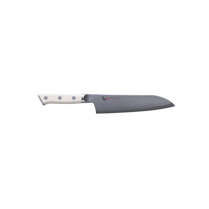 Classic Damaskus 18 cm, Santoku svart Zanmai/Mcusta