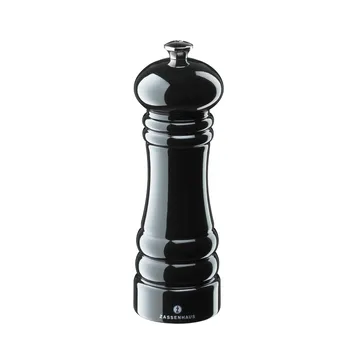 Berlin pepparkvarn blank svart - 18 cm - Zassenhaus