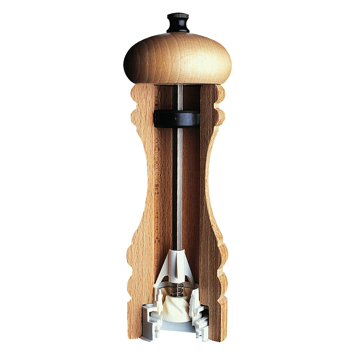 Berlin pepparkvarn blank svart, 18 cm Zassenhaus