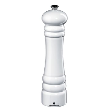 Läs mer om Zassenhaus Berlin saltkvarn blank vit 24 cm