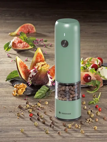 Köln elektrisk pepparkvarn - Grön, 14 cm - Zassenhaus