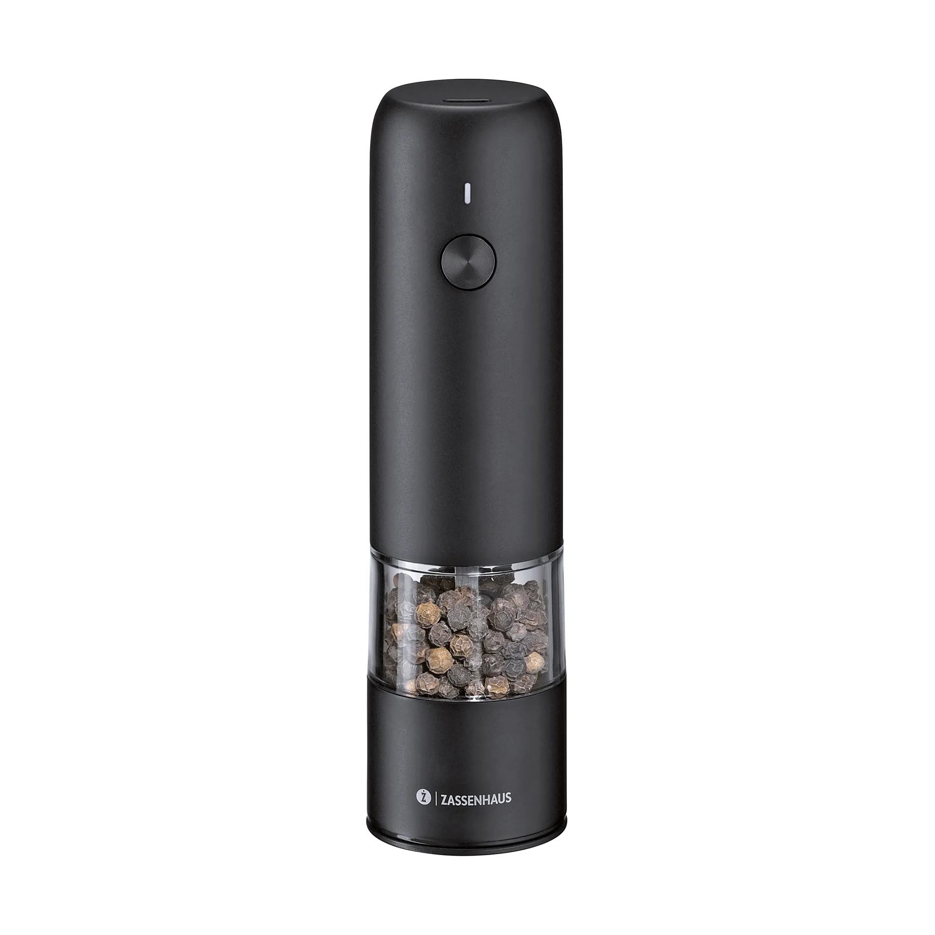 Köln elektrisk pepparkvarn, Svart, 14 cm Zassenhaus