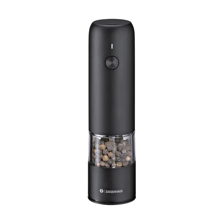 Köln elektrisk pepparkvarn - Svart, 14 cm - Zassenhaus