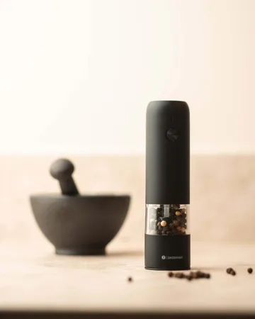 Köln elektrisk pepparkvarn - Svart, 14 cm - Zassenhaus