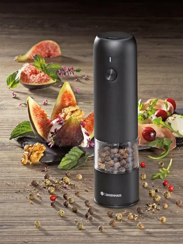 Köln elektrisk pepparkvarn - Svart, 14 cm - Zassenhaus