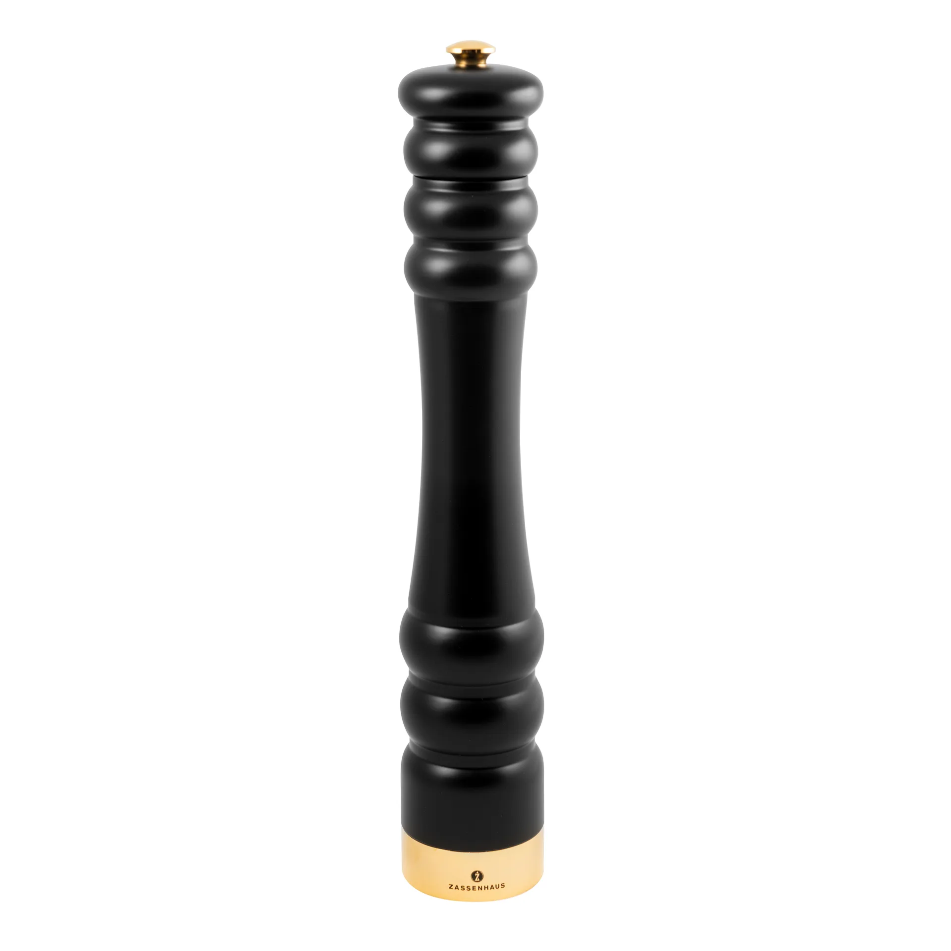 München kryddkvarn matt 35 cm, Svart-guld Zassenhaus