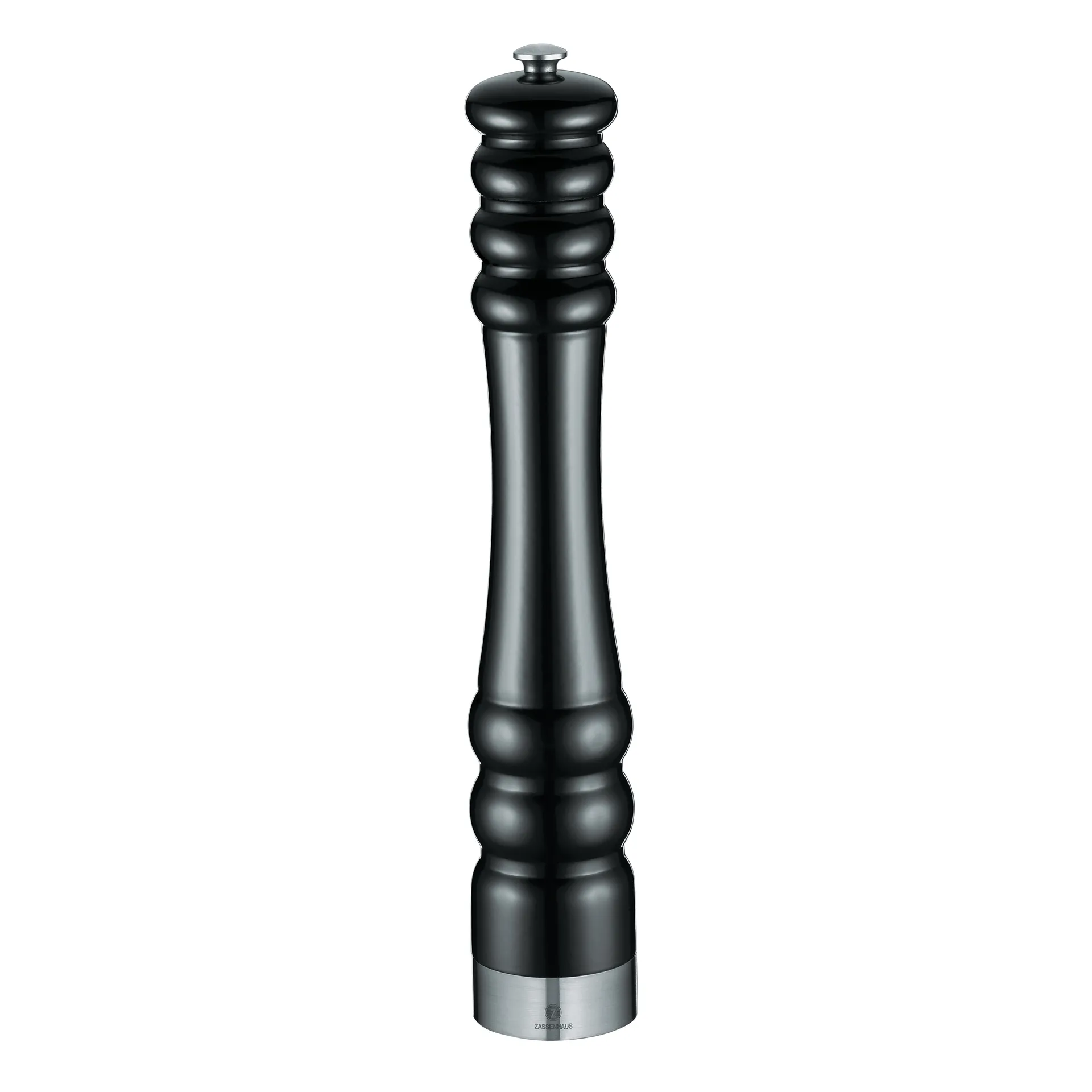 München salt- & pepparkvarn blank svart, 35 cm Zassenhaus